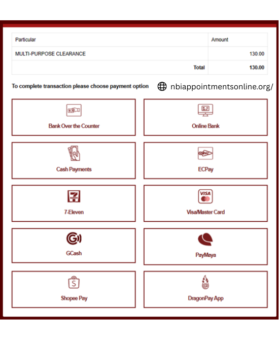 Renew Appointment 3 NBI Appointment Renewal Online Payment Options